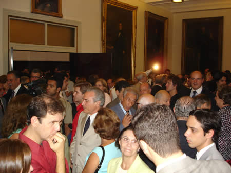 Comemoração do 90º aniversário do Prof. Goffredo, na Sala Visconde de São Leopoldo (Faculdade de Direito da USP), no dia 16 de maio de 2005